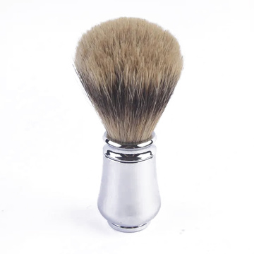 metal handle shaving brush